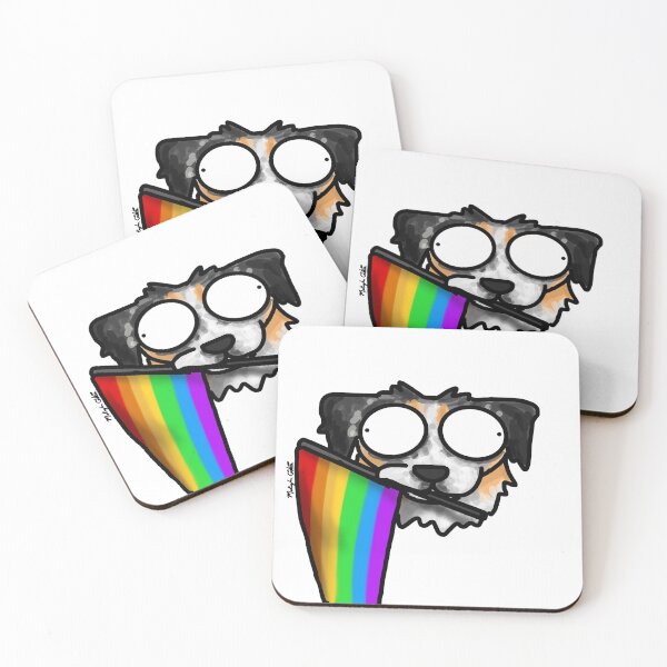 Item preview, Pride pup designed and sold by BaddPortraits.