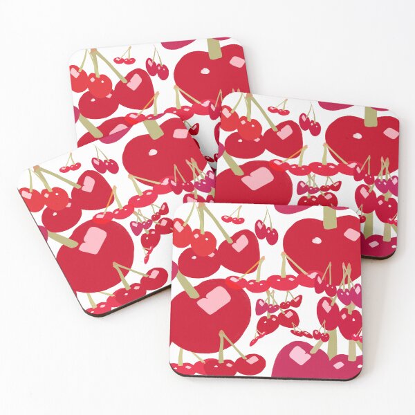 Item preview, Red Cherries! Hand Drawn designed and sold by Victoria Rose.