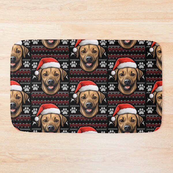 Item preview, Black Mouth Cur Ugly Sweater Christmas designed and sold by rafaeltto.