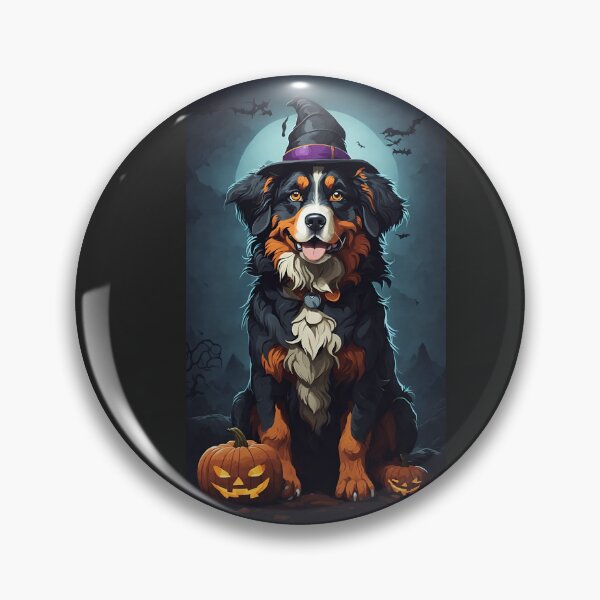 Item preview, Halloween horror, Bernese mountaindog designed and sold by DBPauwels.