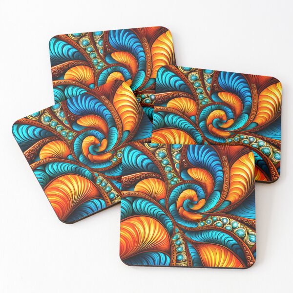 Item preview, colorido, fractal designed and sold by artedamensagem.