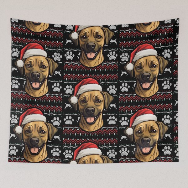 Item preview, Black Mouth Cur Ugly Sweater Christmas designed and sold by rafaeltto.
