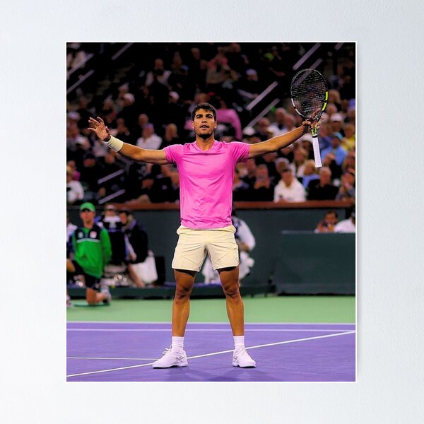 Vista previa del artículo con la obra «Carlos Alcaraz», diseñado y vendido por doorzz.