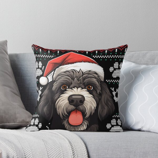 Item preview, Black Russian Terrier Ugly Sweater Christmas designed and sold by rafaeltto.