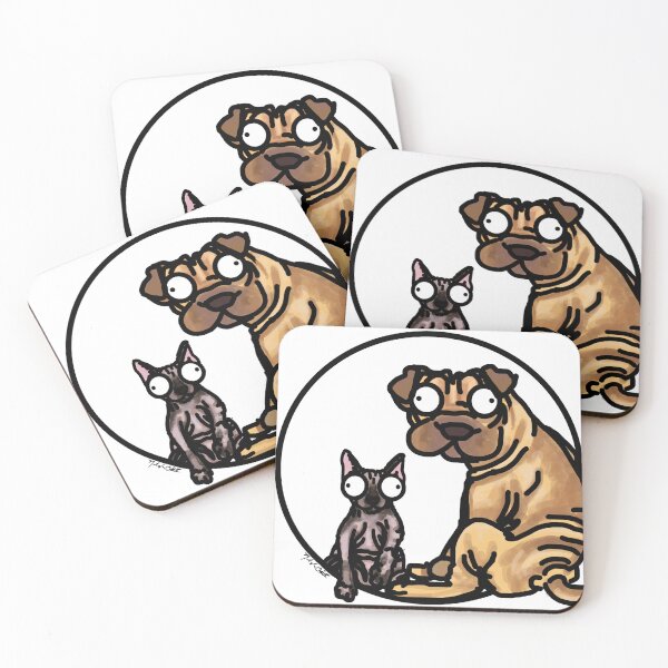 Item preview, Bortus and Roofus designed and sold by BaddPortraits.