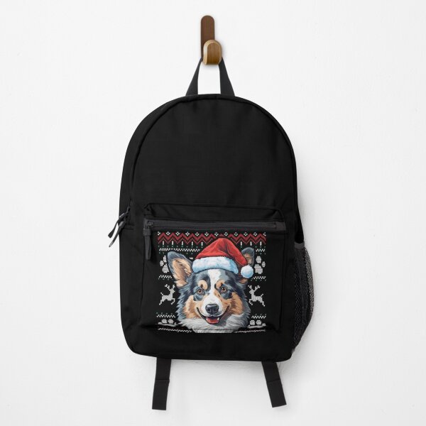 Item preview, Blue Merle Corgi Ugly Sweater Christmas designed and sold by rafaeltto.