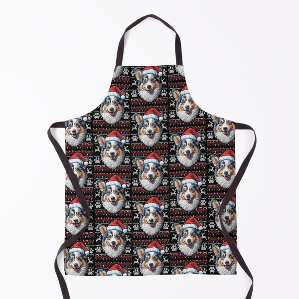 Item preview, Blue Merle Corgi Ugly Sweater Christmas designed and sold by rafaeltto.