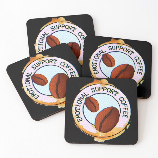 Item preview, Emotional Support Coffee designed and sold by RollmcSroll.