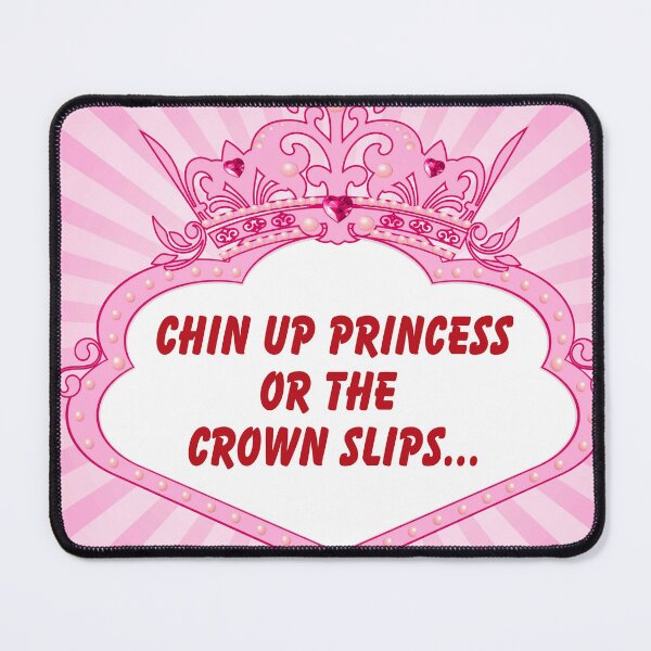 Item preview, Chin Up Princess Or The Crown Slips designed and sold by FunWithChemo.
