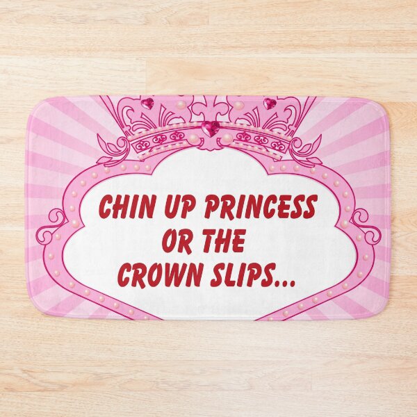 Item preview, Chin Up Princess Or The Crown Slips designed and sold by FunWithChemo.
