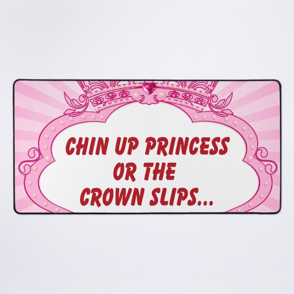 Item preview, Chin Up Princess Or The Crown Slips designed and sold by FunWithChemo.
