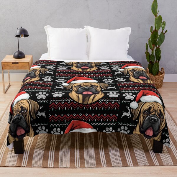 Item preview, Boerboel Ugly Sweater Christmas designed and sold by rafaeltto.