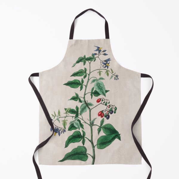 Item preview, Bittersweet (Solanum Dulcamara) illustration designed and sold by ZAHARIA DANIELA.
