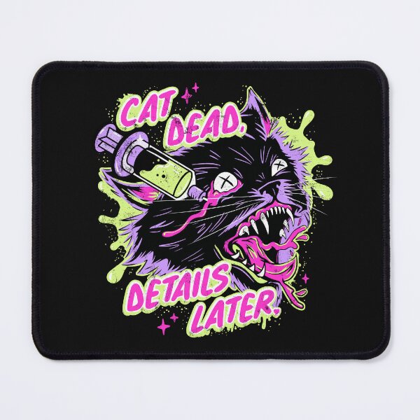 Item preview, Re-Animator Cat Dead Details Later designed and sold by Awfully Adorable.