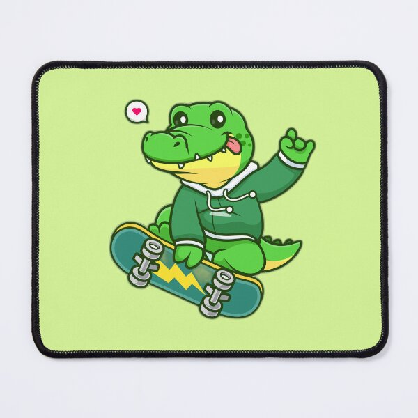 Item preview, Happy Croc on Wheels designed and sold by StickerStudio27.