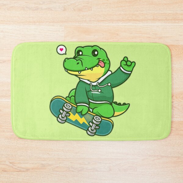 Item preview, Happy Croc on Wheels designed and sold by StickerStudio27.