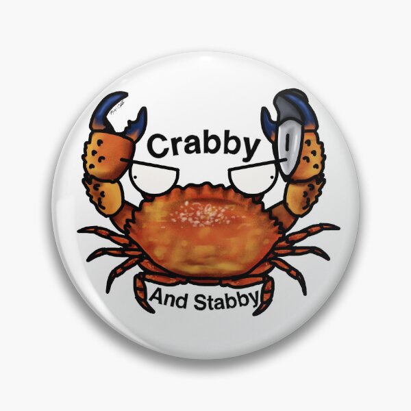 Item preview, Crabby and stabby designed and sold by BaddPortraits.