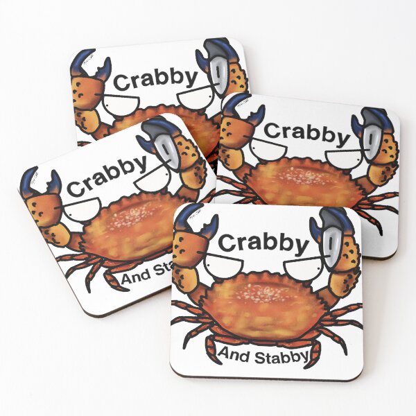 Item preview, Crabby and stabby designed and sold by BaddPortraits.