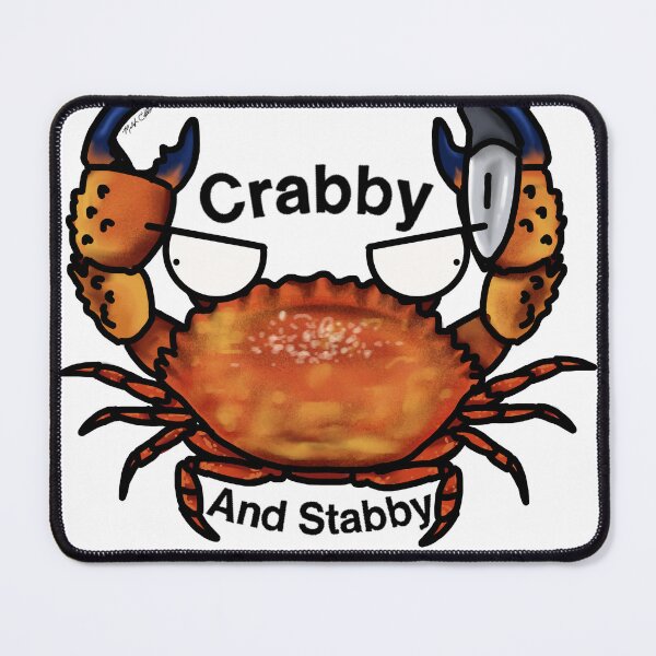 Item preview, Crabby and stabby designed and sold by BaddPortraits.