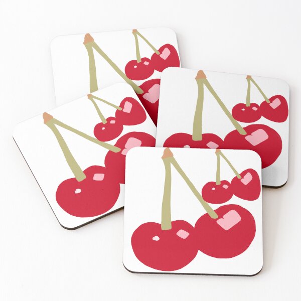 Item preview, Red Cherries! Hand Drawn designed and sold by Victoria Rose.