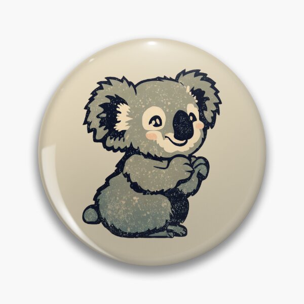 Item preview, Smiling Koala Figure Art Print" designed and sold by shineslush.