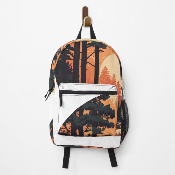 Item preview, Nice Vector Forest Sunset T-Shirt designed and sold by Latmassology.