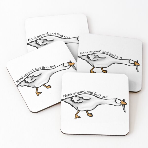 Item preview, Honk around and find out designed and sold by BaddPortraits.