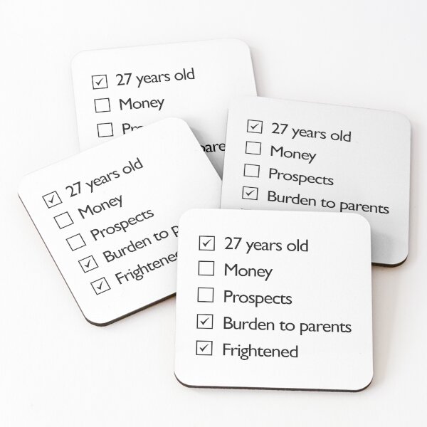 Item preview, I'm 27 years old (Pride & Prejudice) designed and sold by mosmoth.