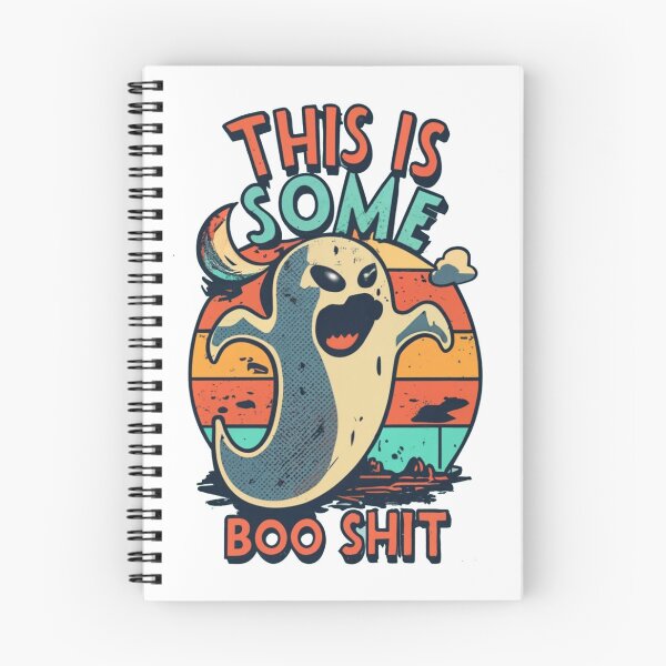 Item preview, Vintage Sunset Ghost T-Shirt Design: This is some boo sh*t 2 designed and sold by damiang.