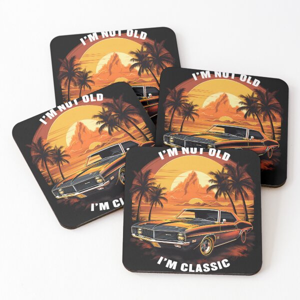 Item preview, I'm Not Old I'm Classic Funny Car Graphic designed and sold by Flying Penguins.