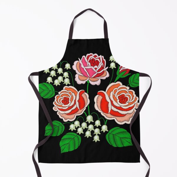 Item preview, Embroidered Floral designed and sold by FunWithChemo.