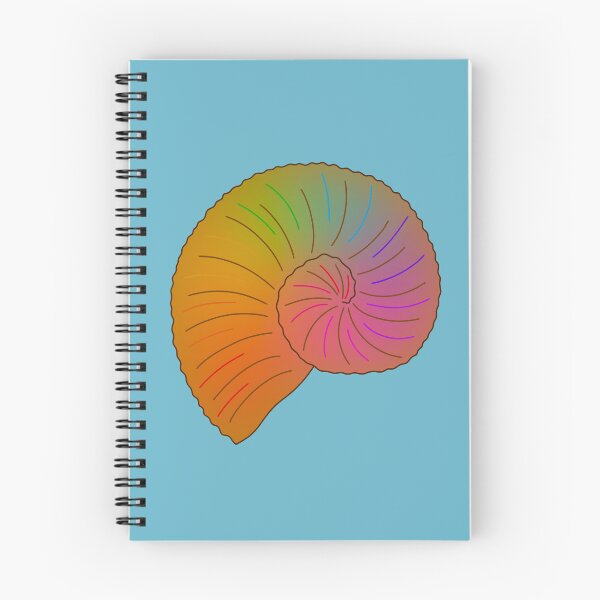 Item preview, Rainbow Ammonite designed and sold by SpaceDiver-001.
