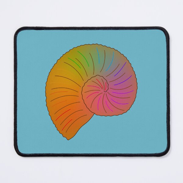 Item preview, Rainbow Ammonite designed and sold by SpaceDiver-001.