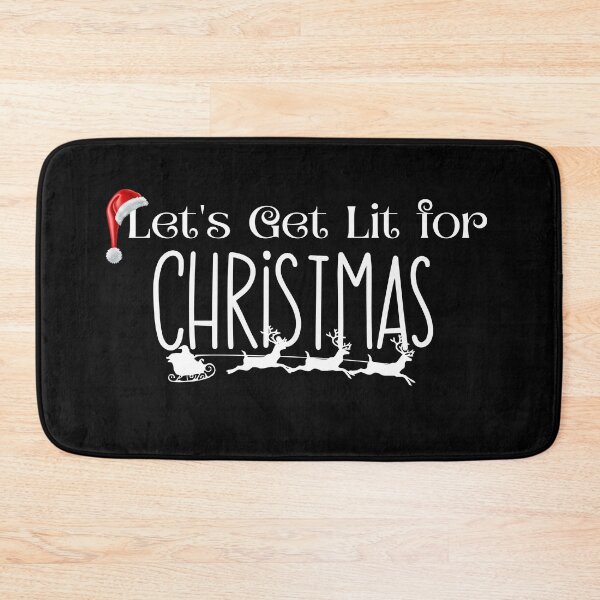 Item preview, let's get lit christmas designed and sold by vaggleTown.