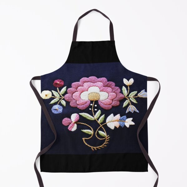 Item preview, Embroidered Floral designed and sold by FunWithChemo.