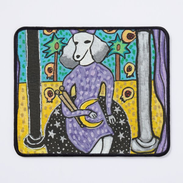 Item preview, THE HIGH PRIESTESS POODLE designed and sold by Magicpoodleland.
