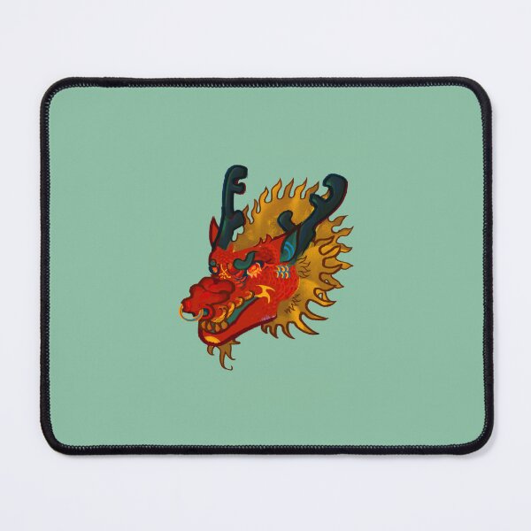 Item preview, eastern dragon traditional tattoo style designed and sold by risenwaters.