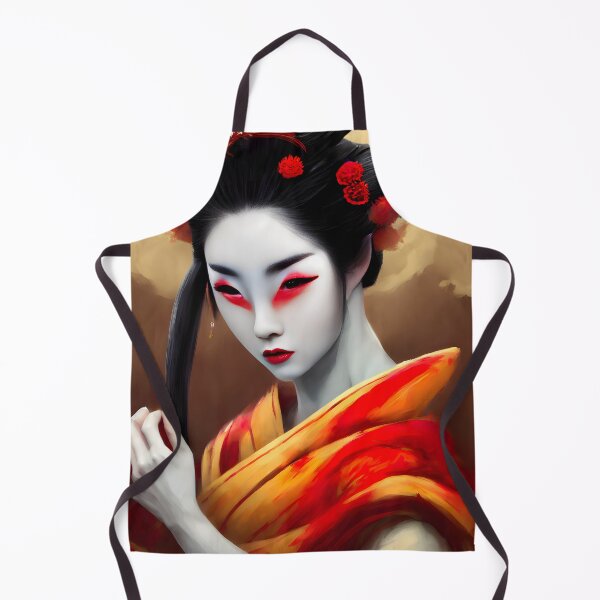 Item preview, Red Dragon Geisha designed and sold by @adorcharm Modern & Classic AI Art.
