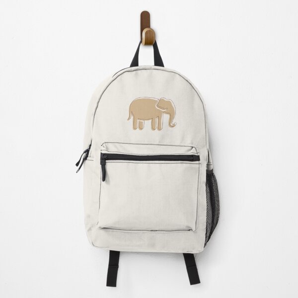Aperçu de l'œuvre Éléphant - Icône simple de style minimaliste créée et vendue par MKYArt.