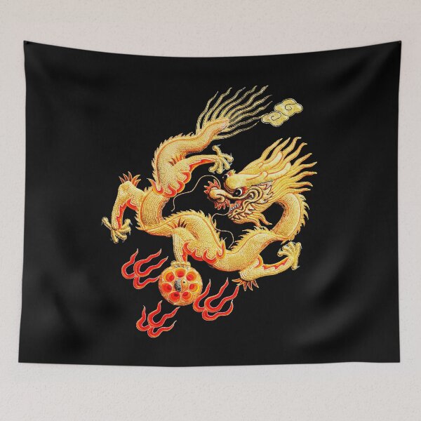 Item preview, Gold Dragon designed and sold by FunWithChemo.