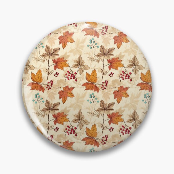 Item preview, Fall Leaves, Berries, Autumn  Pattern, designed and sold by Jaydee001.