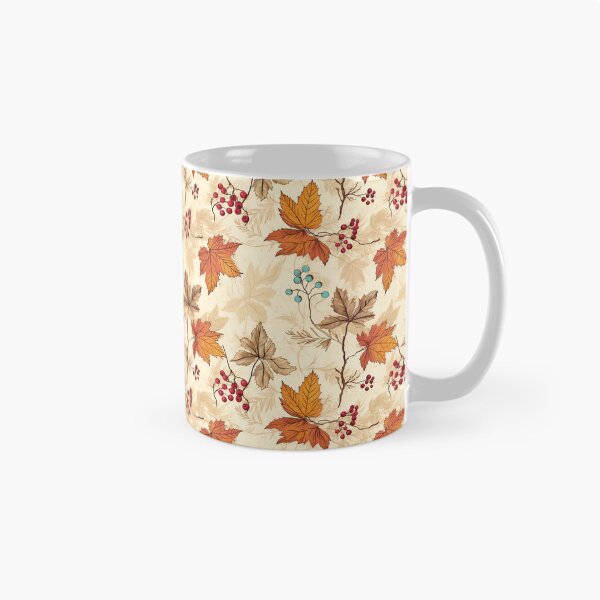 Item preview, Fall Leaves, Berries, Autumn  Pattern, designed and sold by Jaydee001.