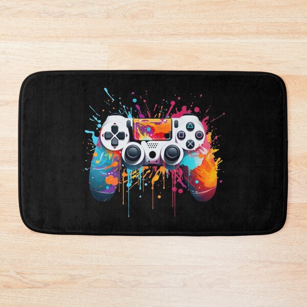 Item preview, Splash Art Video Game Controller Play Station Inspired designed and sold by T1337.