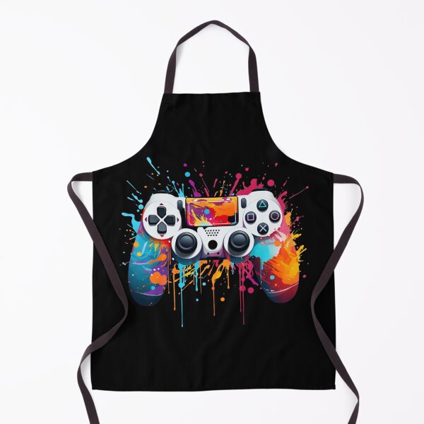 Item preview, Splash Art Video Game Controller Play Station Inspired designed and sold by T1337.