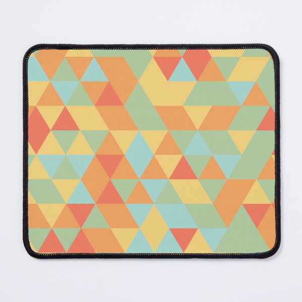 Item preview, Yellow Tones Triangles Pattern / RoYuMi designed and sold by royumi.