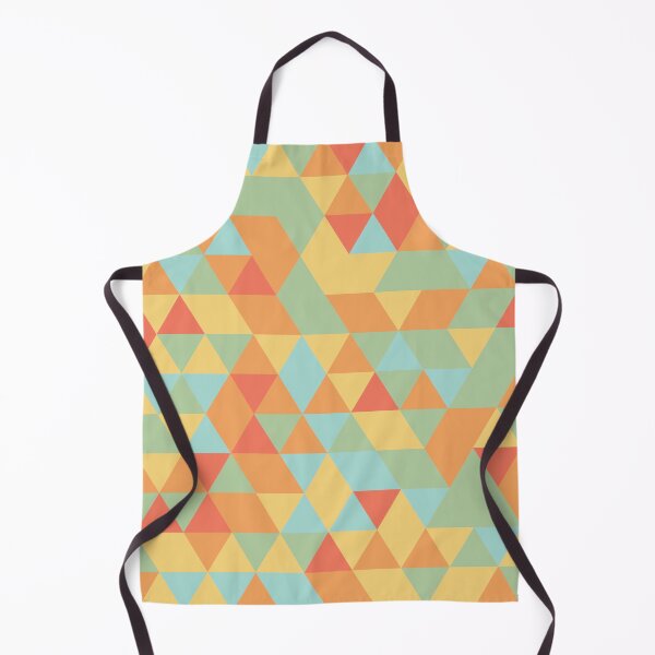 Item preview, Yellow Tones Triangles Pattern / RoYuMi designed and sold by royumi.