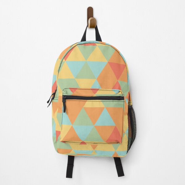 Item preview, Yellow Tones Triangles Pattern / RoYuMi designed and sold by royumi.