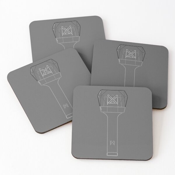 Item preview, MonstaX Ver. 2 Lightstick Line-Art designed and sold by JesskeCreations.