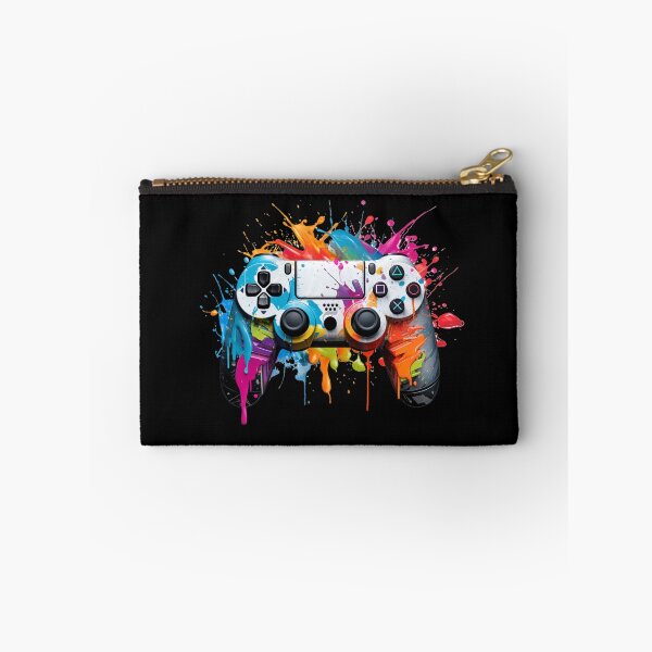 Item preview, Splash Art Painting Video Game Controller Play Station Inspired designed and sold by T1337.