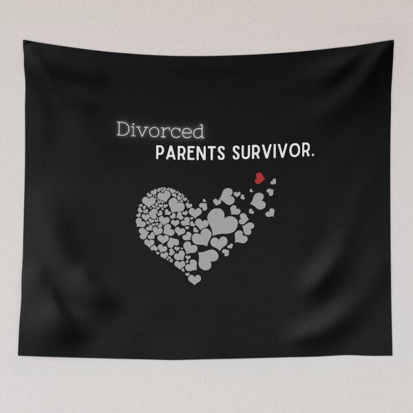 Item preview, Divorced Parents Survivor  designed and sold by vaggleTown.